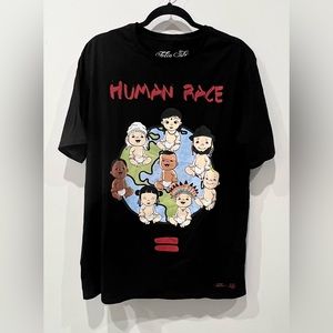 Felio Siby Black Men’s T Shirt Size XXL  Human Race
